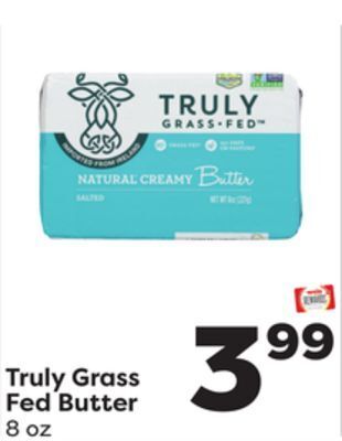 Weis Markets Truly grass fed butter offer