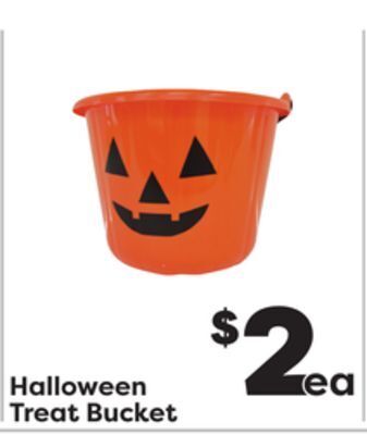 Weis Markets Halloween treat bucket offer