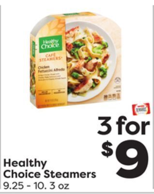 Weis Markets Healthy choice steamers offer