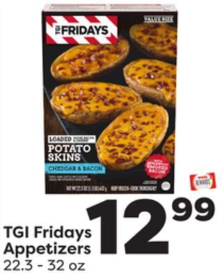 Weis Markets Tgi fridays appetizers offer