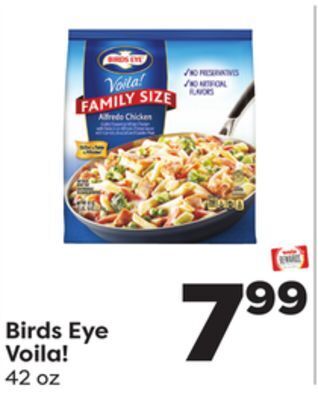 Weis Markets Birds eye voila! offer