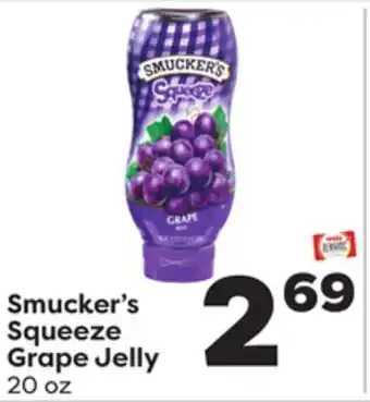 Weis Markets Smucker's squeeze grape jelly offer