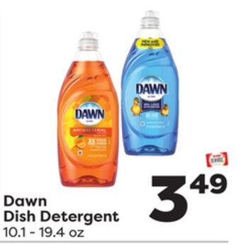 Weis Markets Dawn dish detergent offer