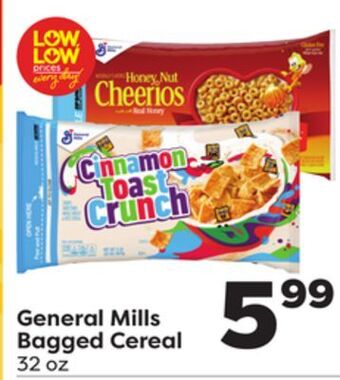 Weis Markets General mills bagged cereal offer