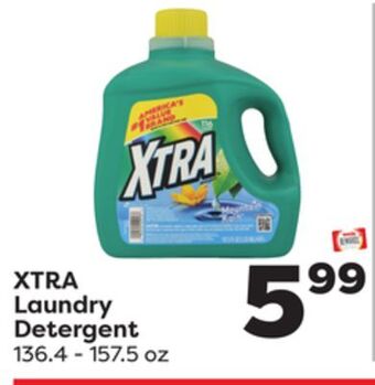 Weis Markets Xtra laundry detergent offer