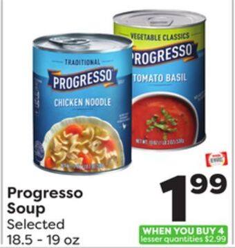 Weis Markets Progresso soup offer