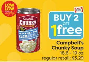 Weis Markets Campbell's chunky soup offer