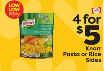 Weis Markets Knorr pasta or rice sides offer