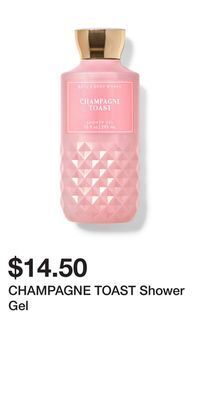 Bath & Body Works Champagne toast shower gel offer
