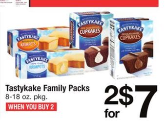 ACME Tastykake family packs offer