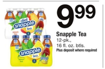 ACME Snapple tea offer