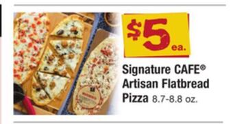 ACME Signature cafe® artisan flatbread pizza offer