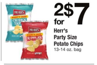 ACME Herr's party size potato chips offer