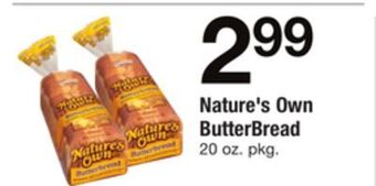 ACME Nature's own butterbread offer