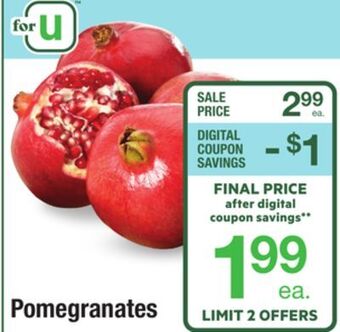 ACME Pomegranates offer