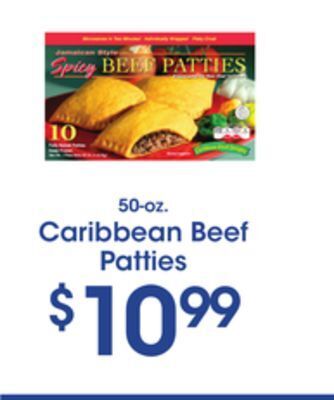 Price Rite Caribbean beef patties offer