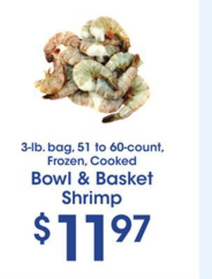Price Rite Bowl & basket shrimp offer
