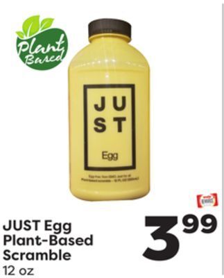 Weis Markets Just egg plant-based scramble offer