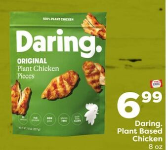 Weis Markets Daring. plant based chicken offer