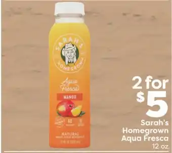 Weis Markets Sarah's homegrown aqua fresca offer