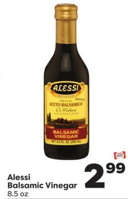Weis Markets Alessi balsamic vinegar offer
