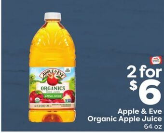 Weis Markets Apple & eve organic apple juice offer