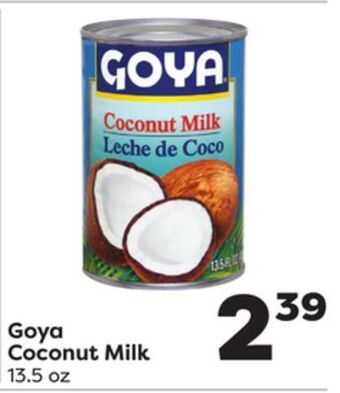 Weis Markets Goya coconut milk offer