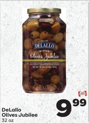Weis Markets Delallo olives jubilee offer