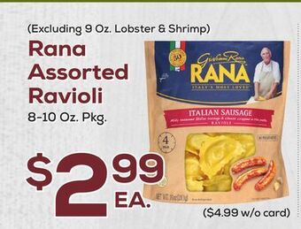 DeCicco & Sons Rana assorted ravioli offer