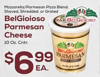 DeCicco & Sons Belgioioso parmesan cheese offer