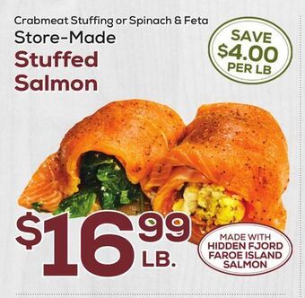DeCicco & Sons Stuffed salmon offer