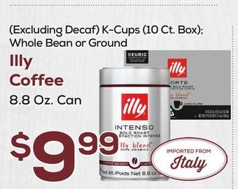 DeCicco & Sons Illy coffee, 8.8 oz. can offer