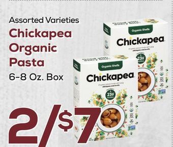 DeCicco & Sons Chickapea organic pasta offer