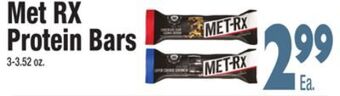 King Kullen Met rx protein bars offer