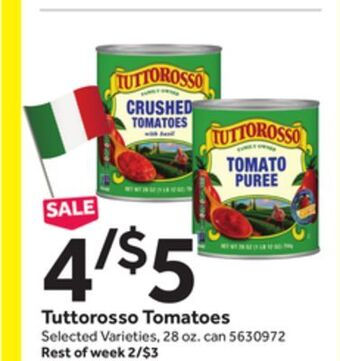Stop&Shop Tuttorosso tomatoes offer