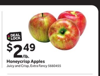 Stop&Shop Honeycrisp apples offer