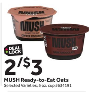 Stop&Shop Mush ready-to-eat oats offer