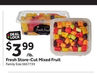 Stop&Shop Fresh store-cut mixed fruit offer