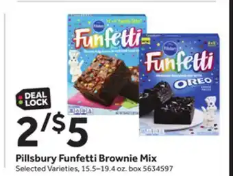 Stop&Shop Pillsbury funfetti brownie mix offer