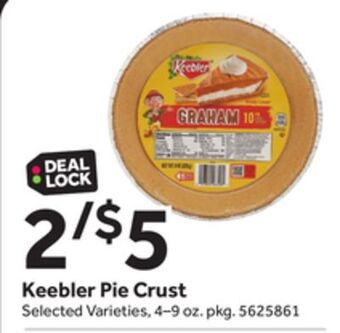 Stop&Shop Keebler pie crust offer