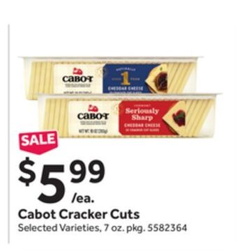 Stop&Shop Cabot cracker cuts offer