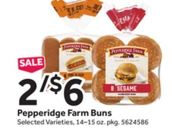 Stop&Shop Pepperidge farm buns offer