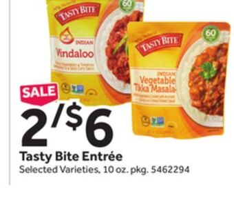 Stop&Shop Tasty bite entrée offer