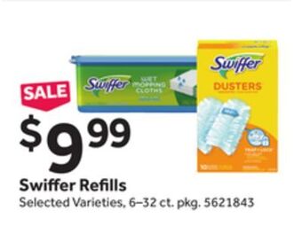 Stop&Shop Swiffer refills offer