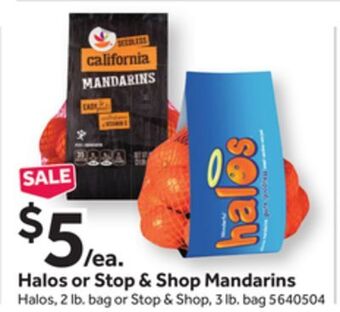 Stop&Shop Halos or stop & shop mandarins offer