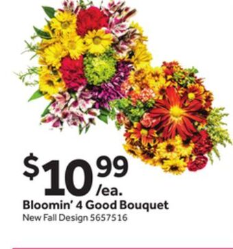Stop&Shop Bloomin' 4 good bouquet offer
