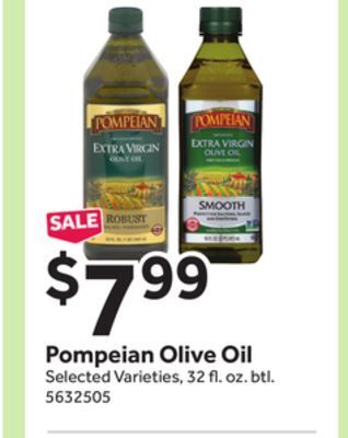 Stop&Shop Pompeian olive oil offer