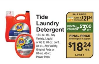 The Fresh Grocer Laundry detergent offer