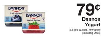 The Fresh Grocer Yogurt offer
