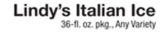 The Fresh Grocer Italian ice offer